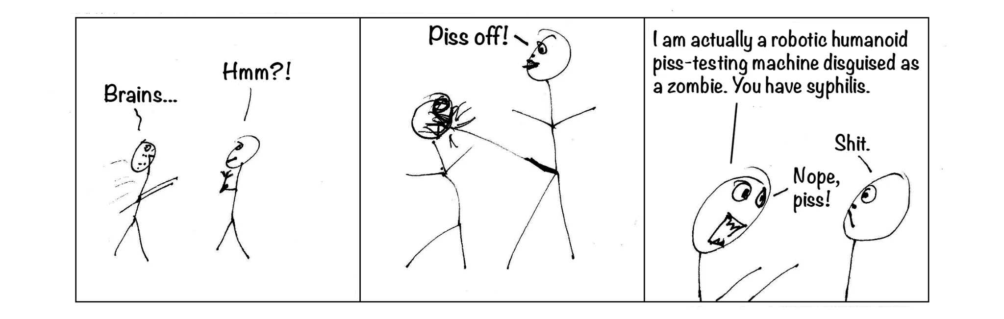 Spontaneous cartoon, strip 9 of 48