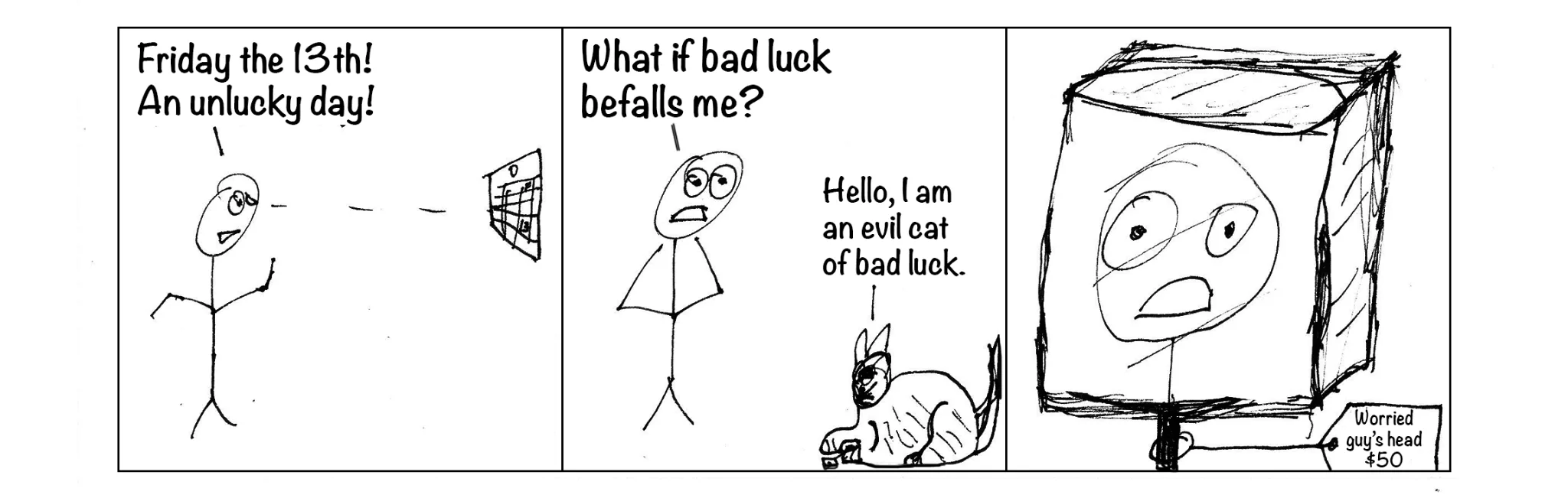 Spontaneous cartoon, strip 10 of 48