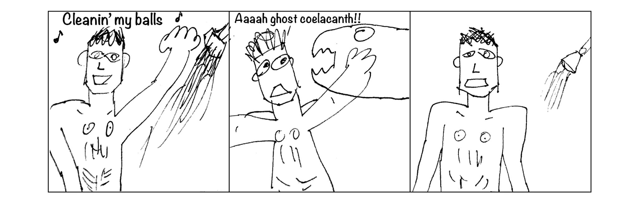 Spontaneous cartoon, strip 15 of 48