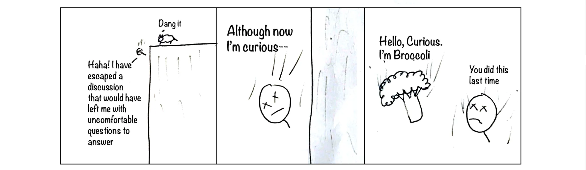 Spontaneous cartoon, strip 33 of 48