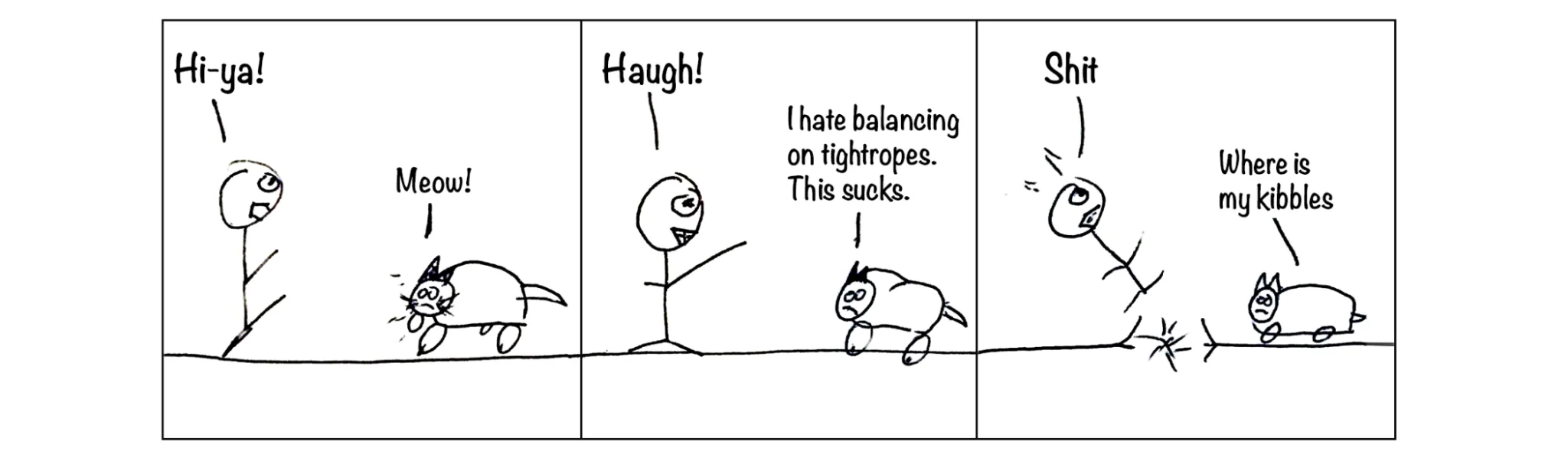Spontaneous cartoon, strip 36 of 48
