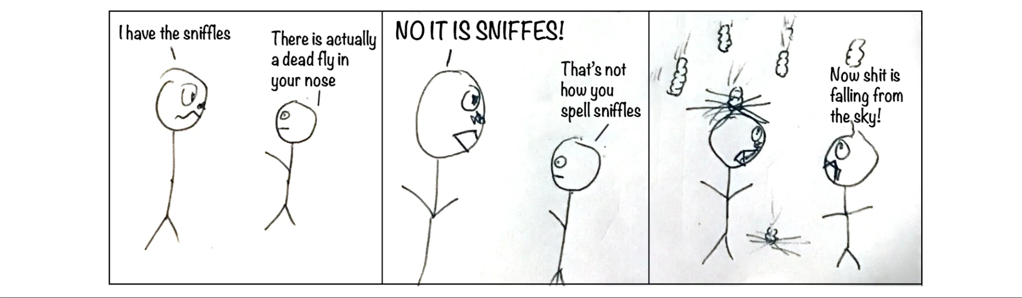 Spontaneous cartoon, strip 37 of 48