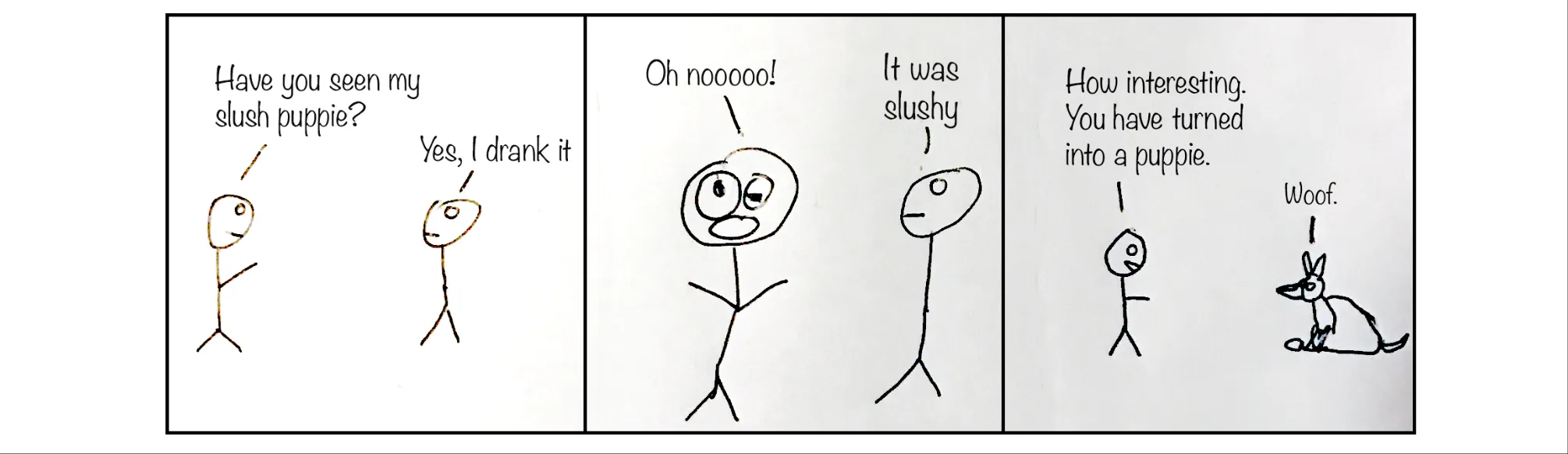 Spontaneous cartoon, strip 41 of 48