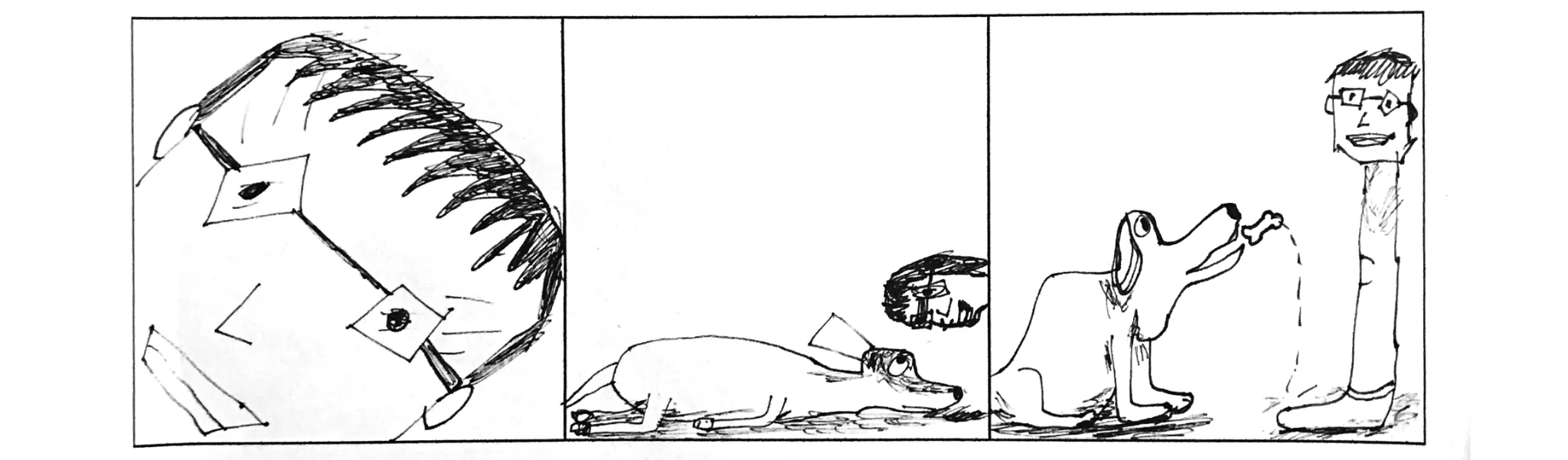 Spontaneous cartoon, strip 44 of 48